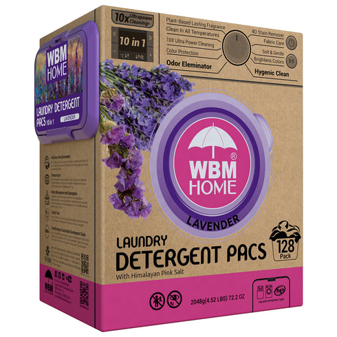 WBM HOME Laundry Pods Lavender